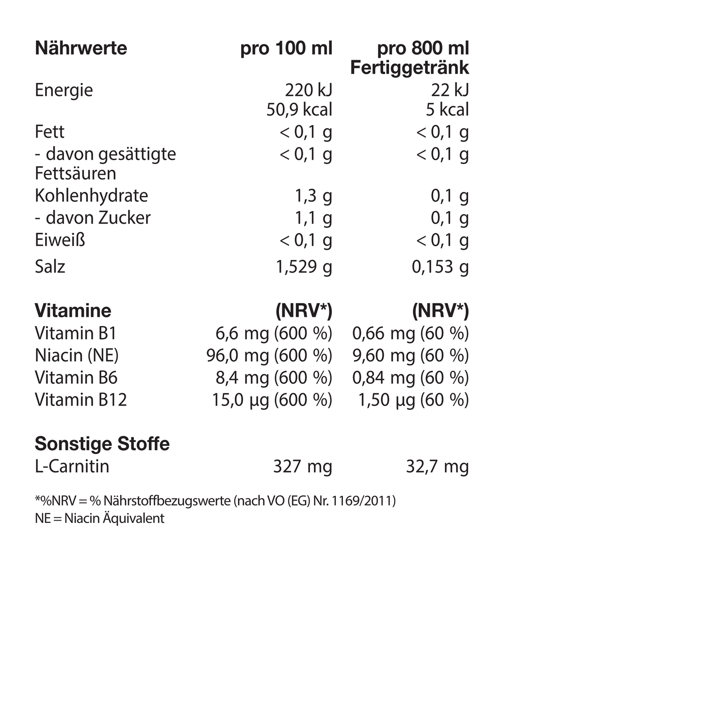 fine Getränkekonzentrat 1000ml Blutorange