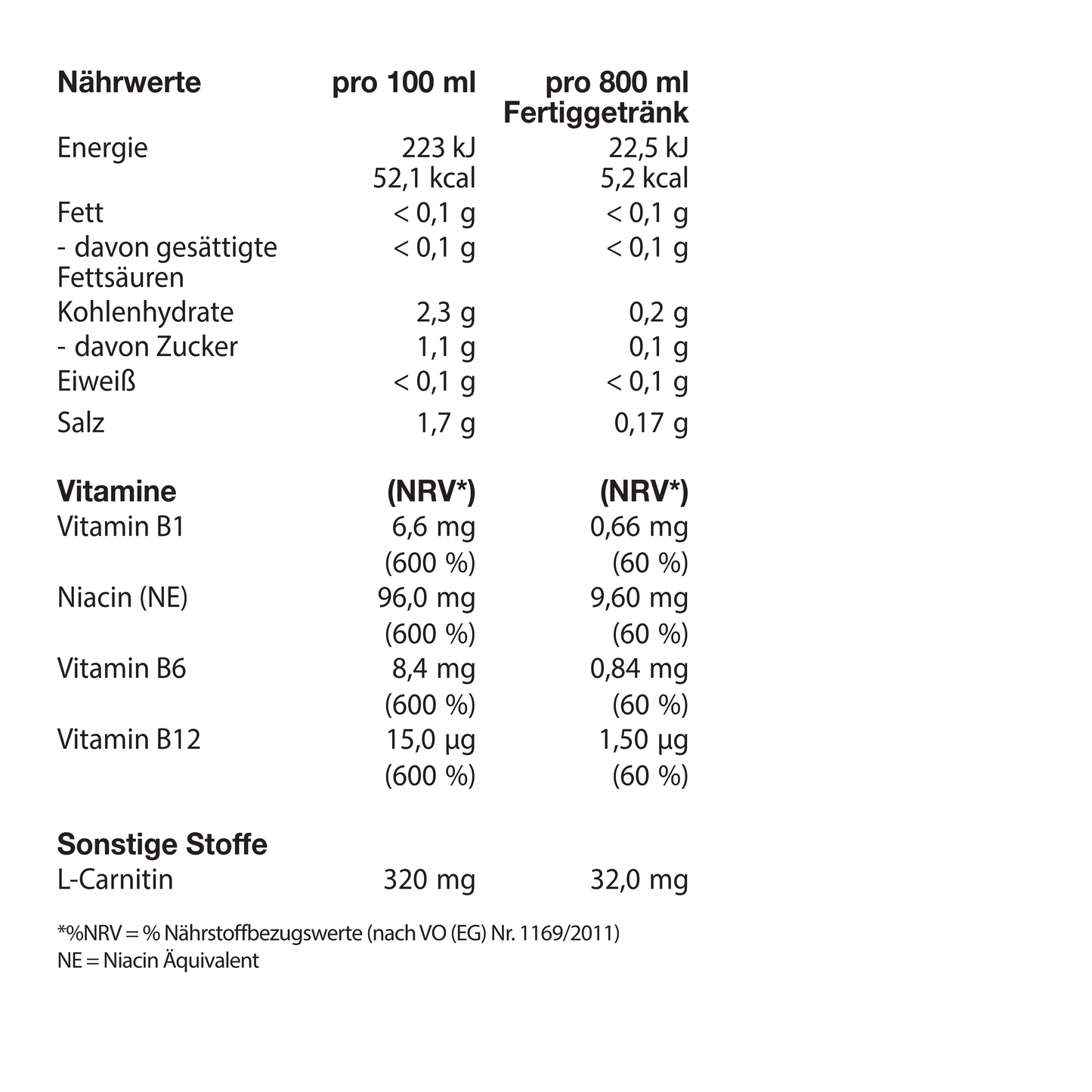 fine Getränkekonzentrat 1000ml Kiwi Stachelbeere Farblos