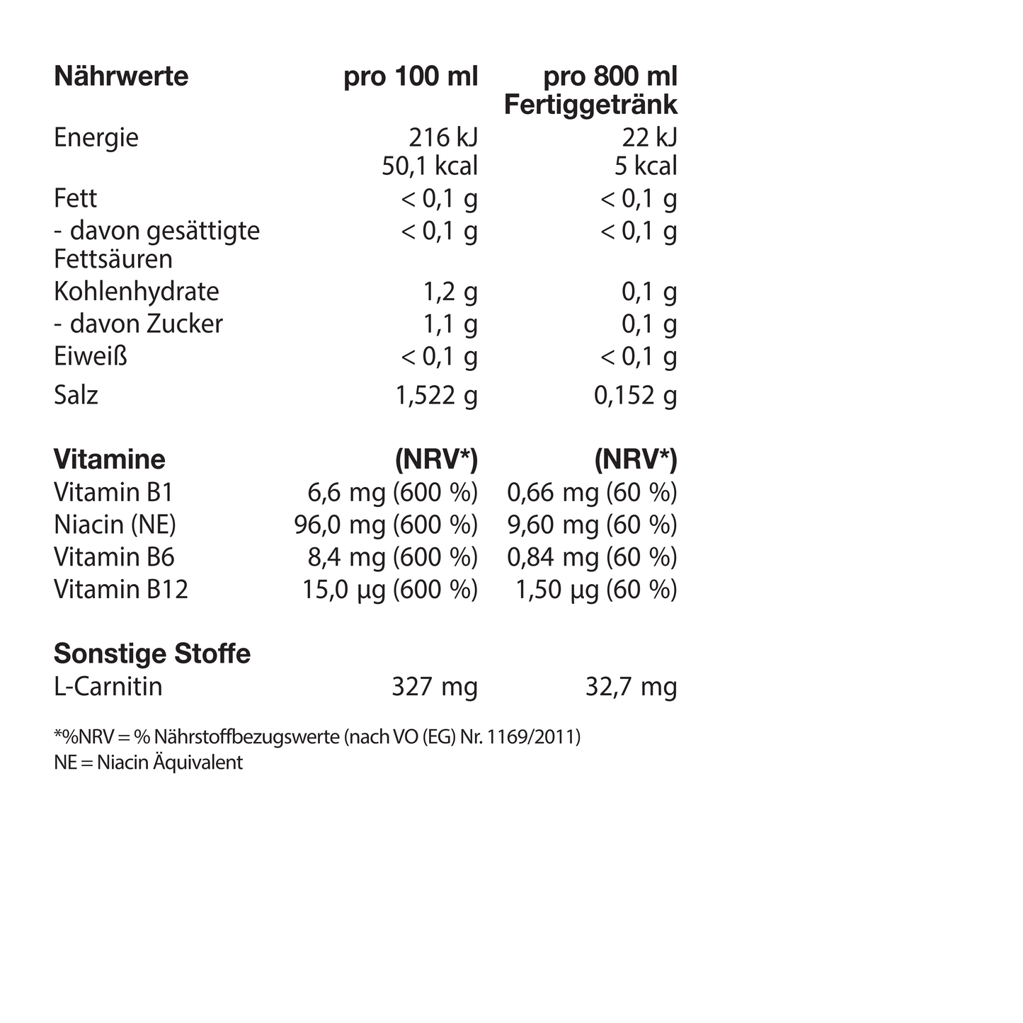fine Getränkekonzentrat 1000ml Limette