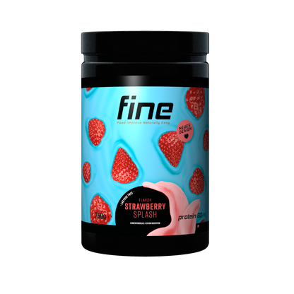 fine protein 80 strawberry splash 750g