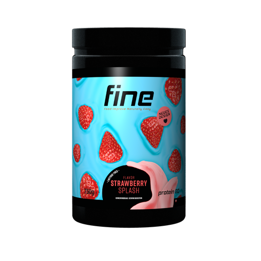 fine protein 80 strawberry splash 750g