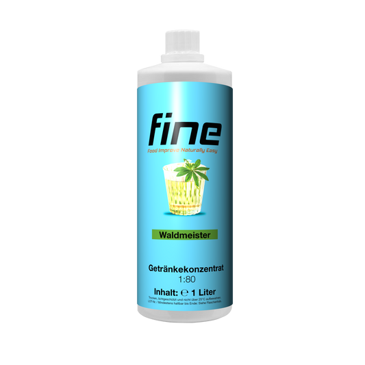 fine Getränkekonzentrat 1000ml Waldmeister