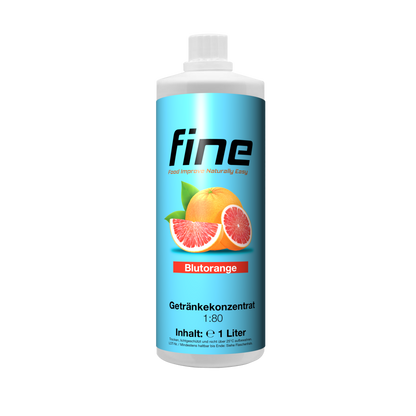 fine Getränkekonzentrat 1000ml Blutorange