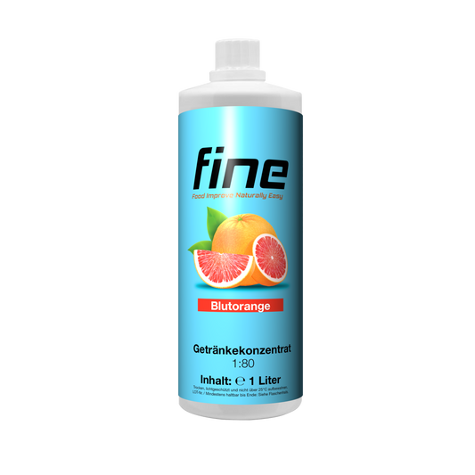 fine Getränkekonzentrat 1000ml Blutorange
