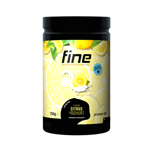 fine protein 80 cirtus yogurt 750g