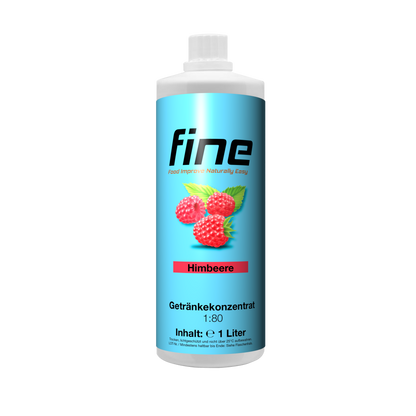 fine Getränkekonzentrat 1000ml Himbeere