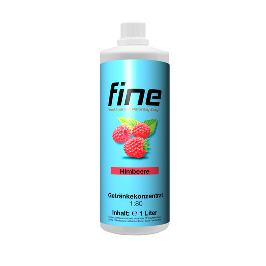 fine Getränkekonzentrat 1000ml Himbeere