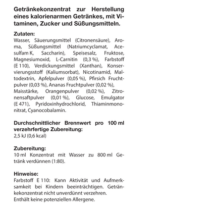 fine Getränkekonzentrat 1000ml Multifrucht