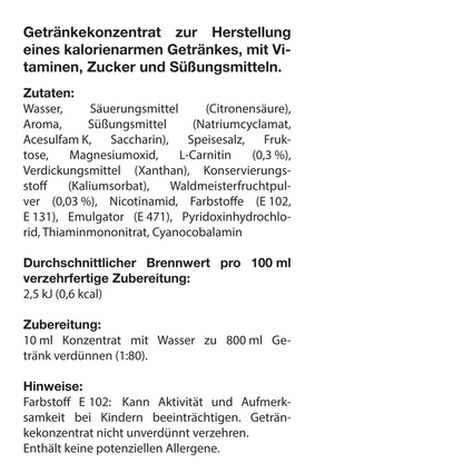 fine Getränkekonzentrat 1000ml Waldmeister
