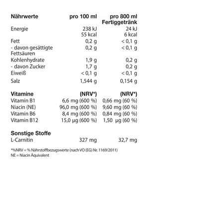 fine Getränkekonzentrat 1000ml Pfirsich Maracuja